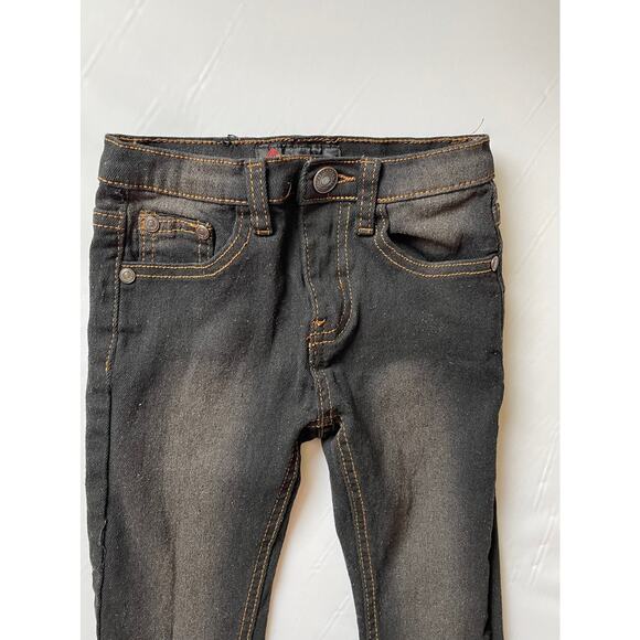 Swiss Cross Girls Size 4T Jean Black Straight Leg Denim - Picture 6 of 7